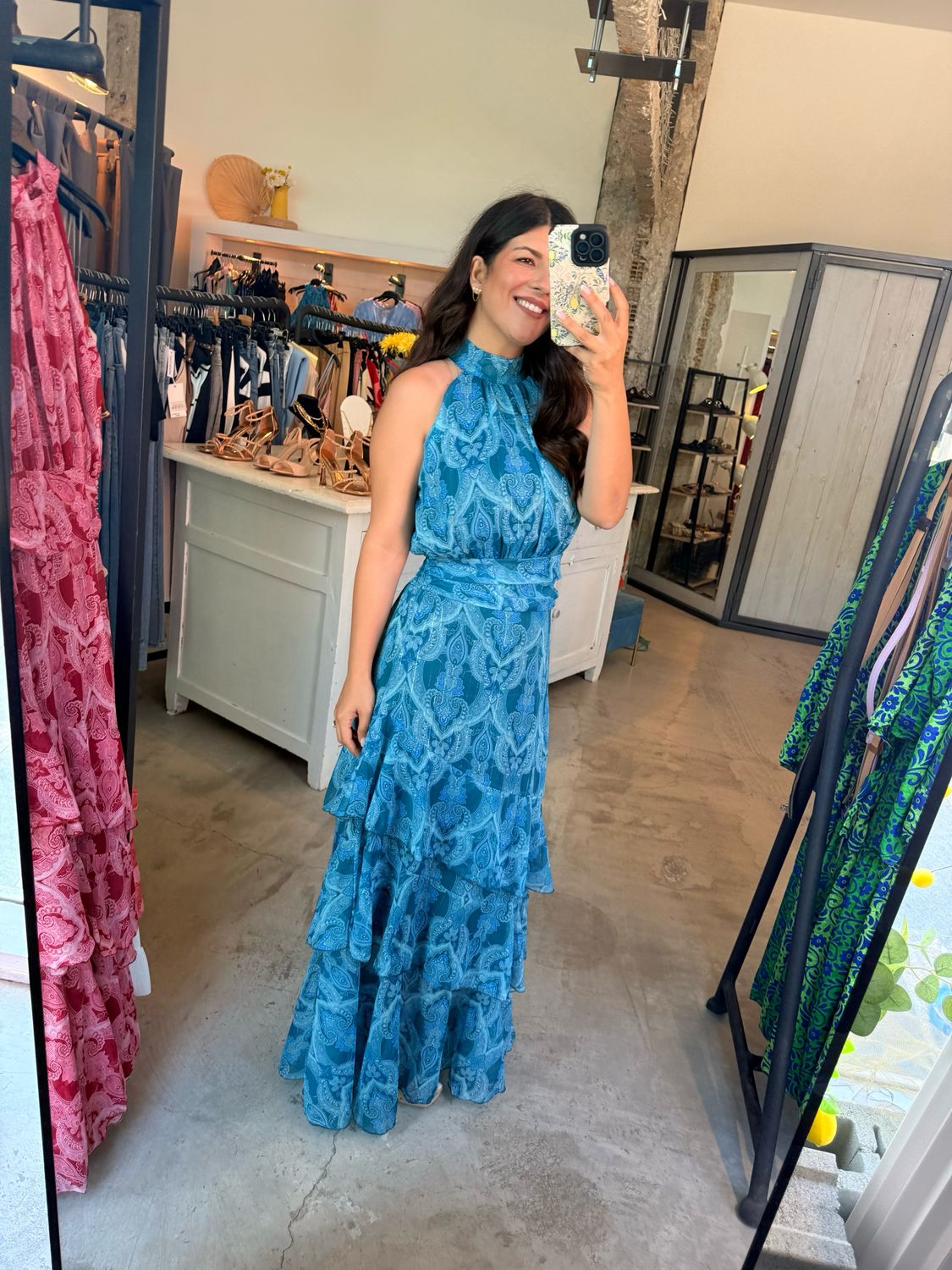 ALICE PRINTED MAXI DRESS