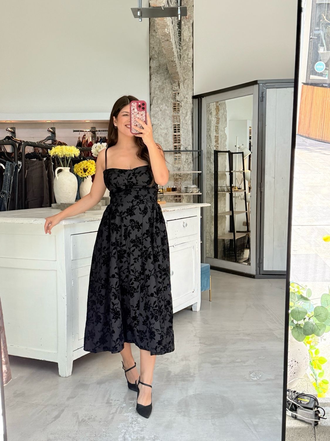 TARIA MIDI DRESS