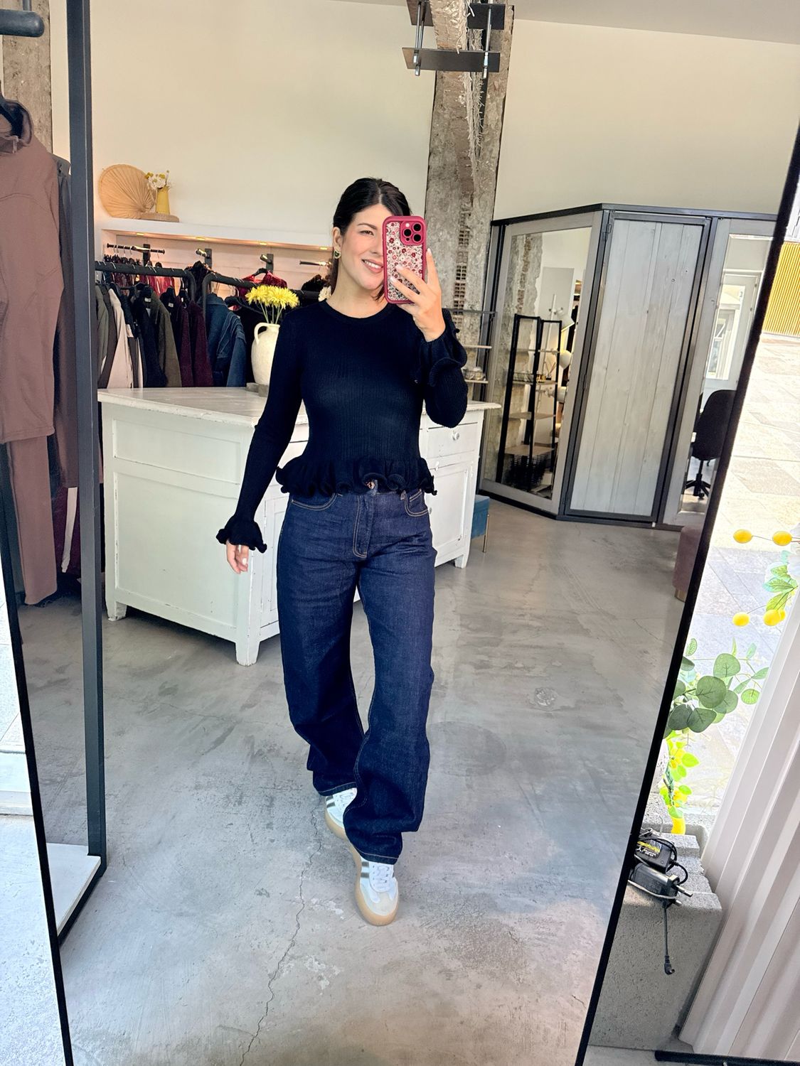 NAOMI DARK BLUE JEANS