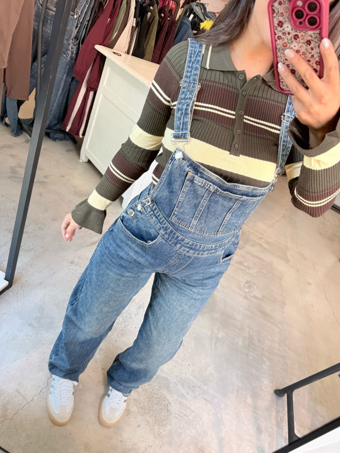 CAYA JEAN JUMPSUIT