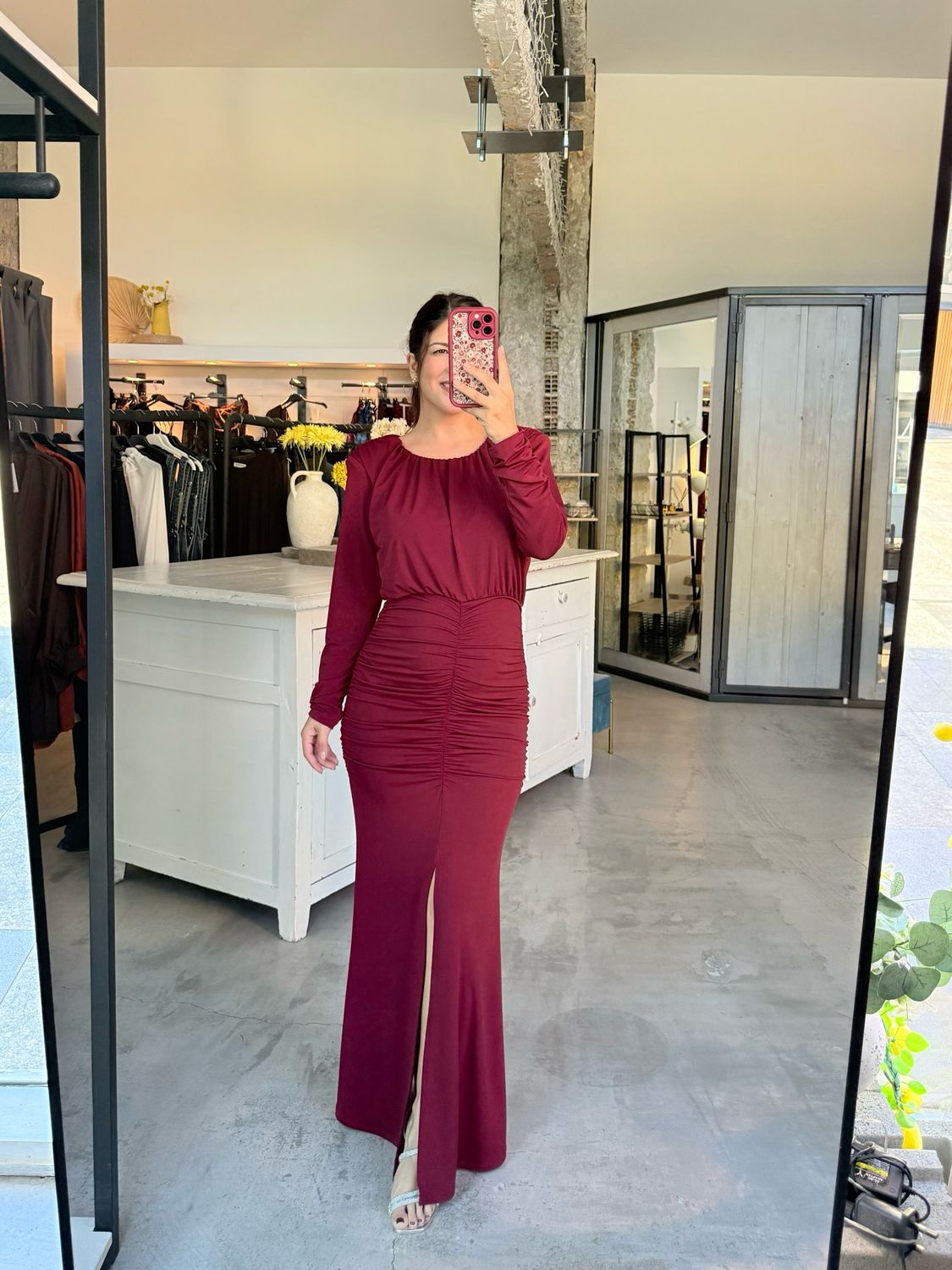 SIENNA MAXI LYCRA DRESS