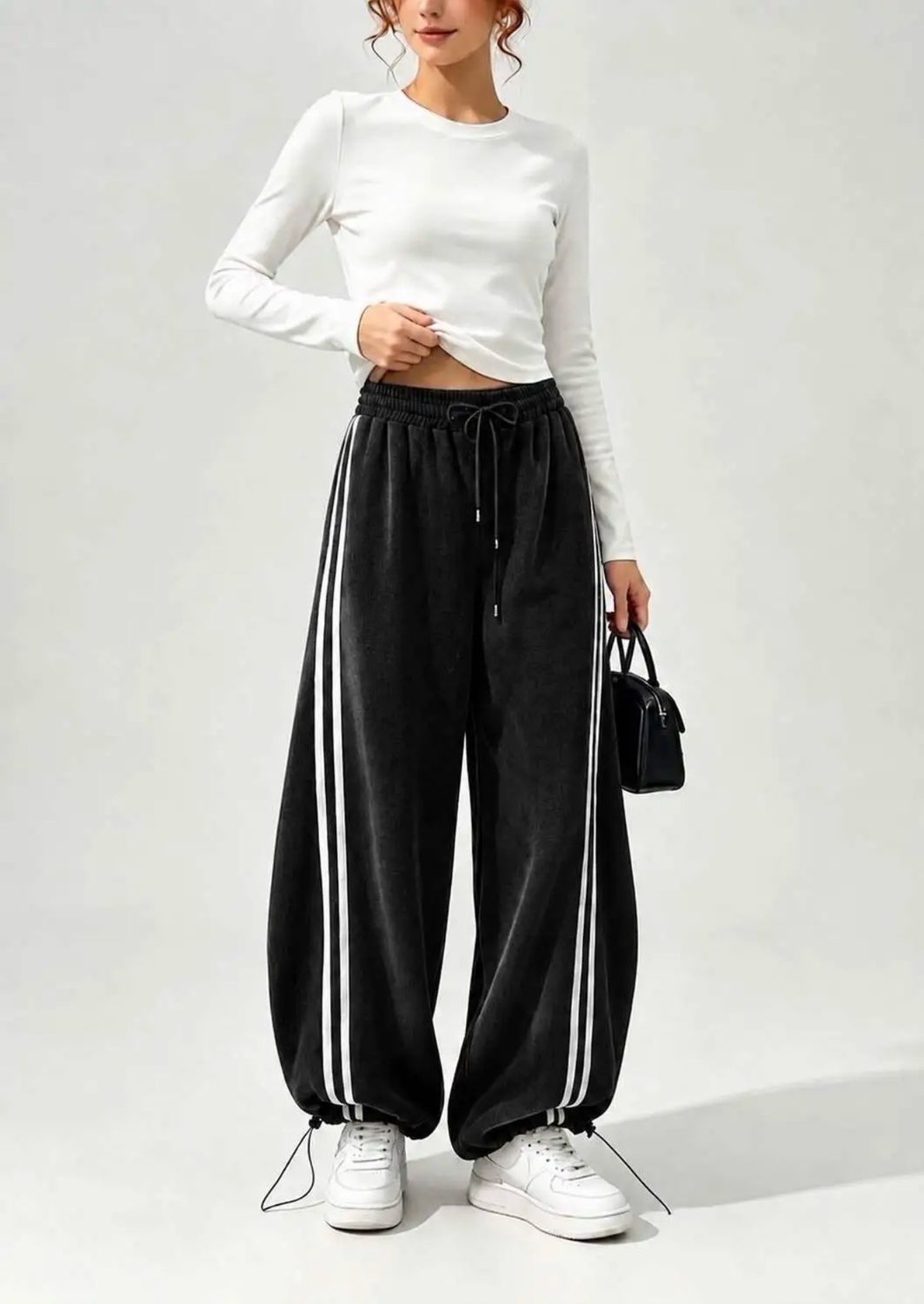 CORDUROY TRACKSUIT PANTS