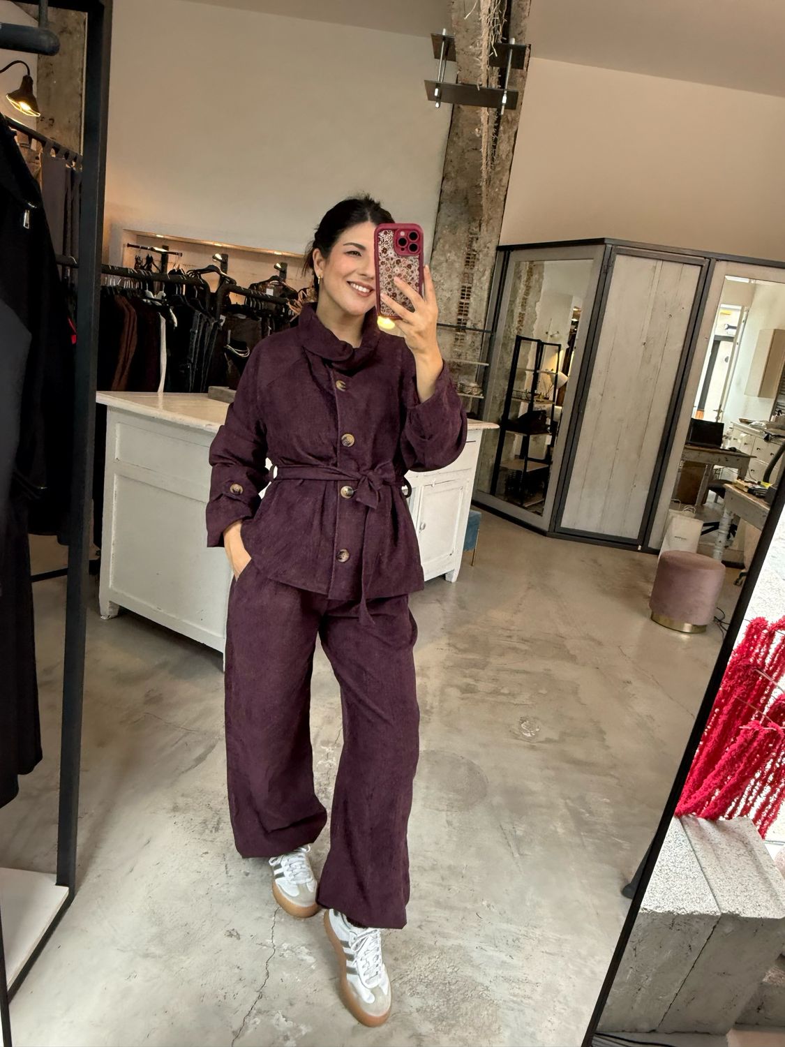 CLOVER VELVET SET