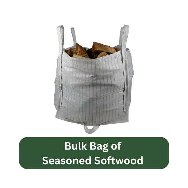 Bulk Bag of Seasoned Softwood