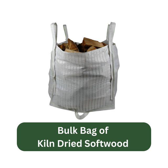 Bulk Bag of Kiln-Dried Softwood