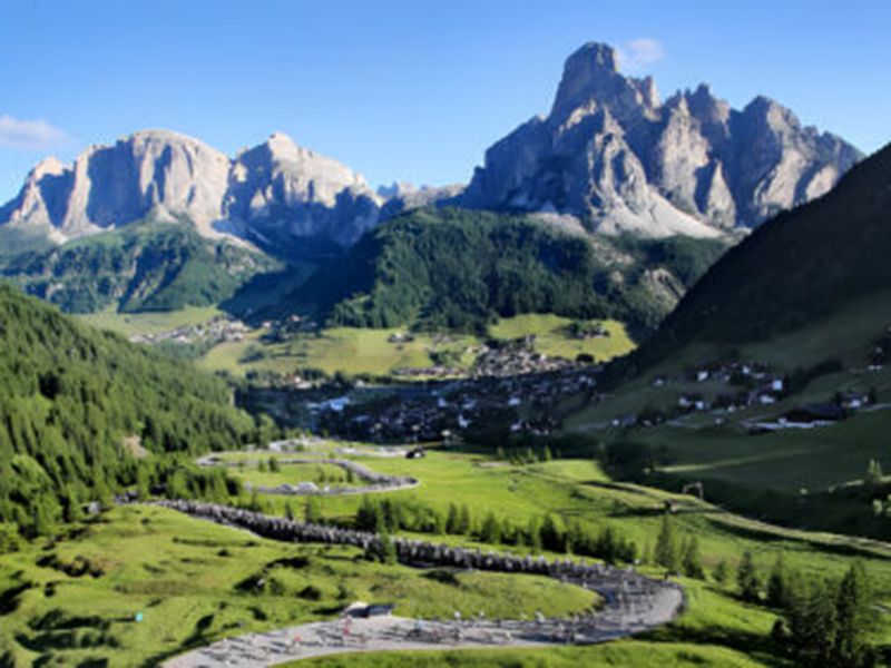 Stages de vélo au centre des Dolomites, région Alta Badia, en Italie du 4 au 11 juillet 2026