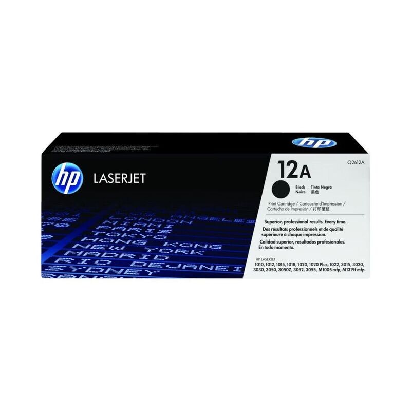 HP 12A - HP Q2612A Black Ink Toner