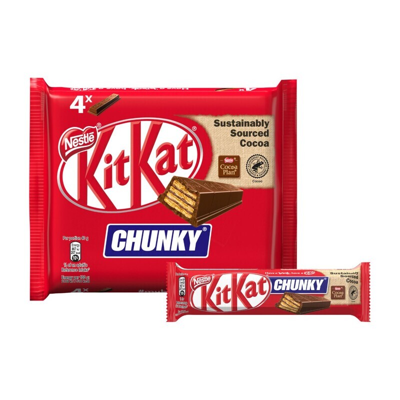 Nestle KitKat Chunky - 4 Pack
