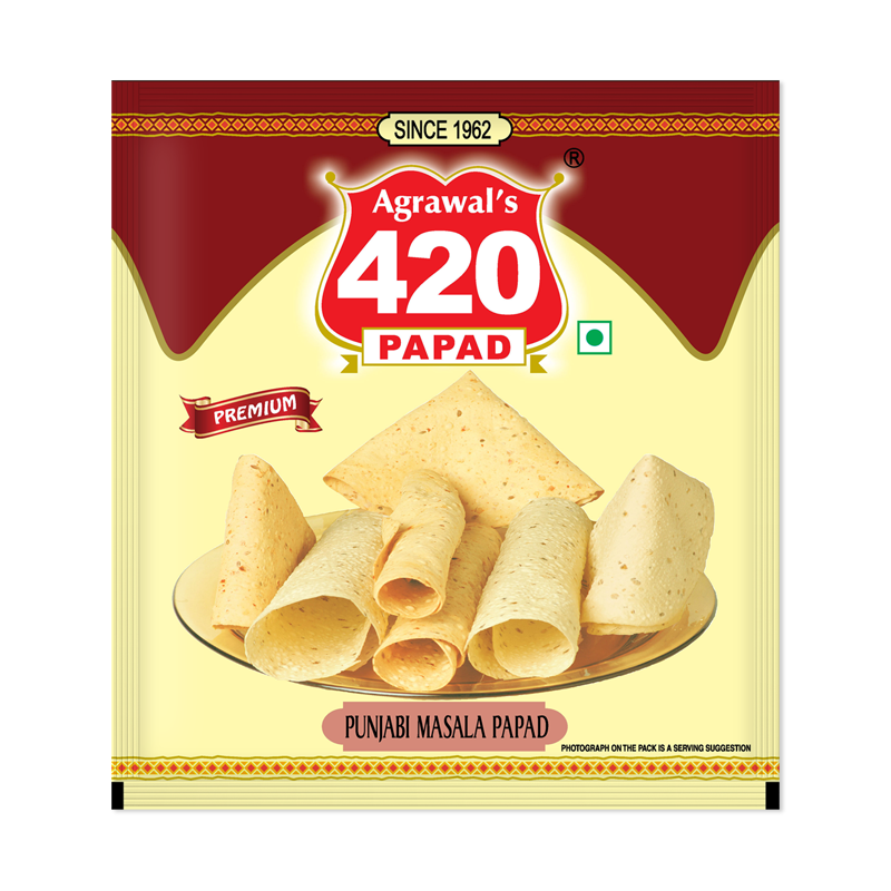 420 Punjabi Masala Papad (Premium)