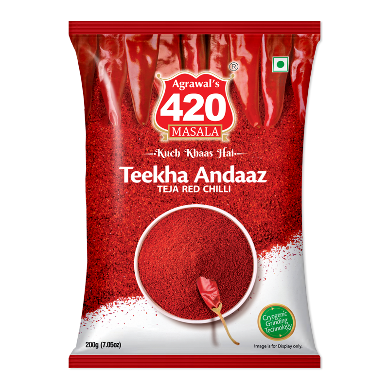 420 Teekha Andaaz Red Chilli Powder (Teja Mirchi)