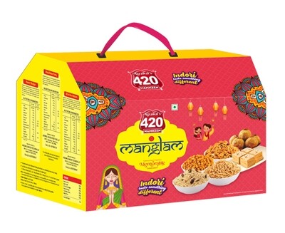 Agrawal's 420 Namkeen Manglam Gift Pack