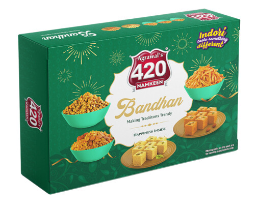 Agrawal&#39;s 420 Namkeen Bandhan Gift Pack