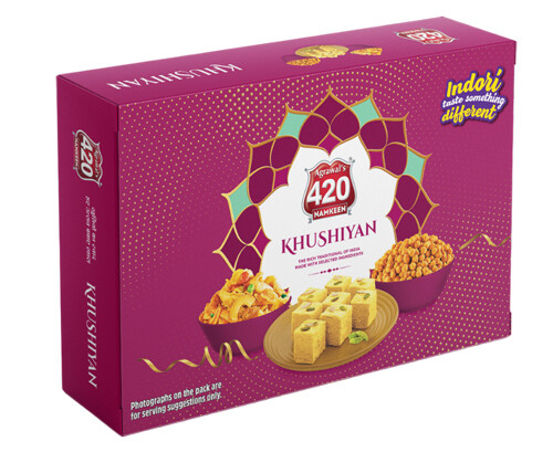 Agrawal&#39;s 420 Namkeen Khushiyan Gift Pack