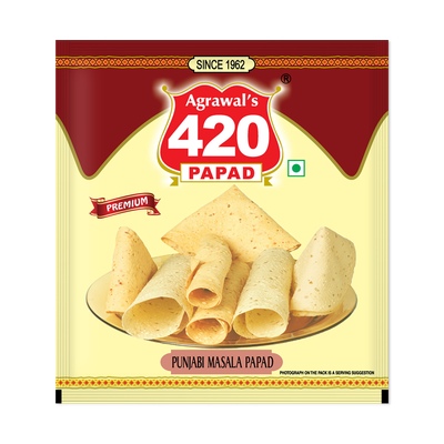 420 Punjabi Masala Papad (Premium)