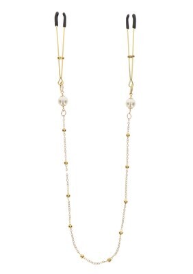 TABOOM Nipple Play - Tepelklemmen met Parels &amp; Ketting