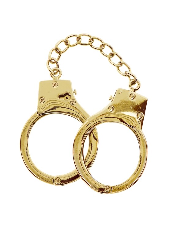 TABOOM Bondage in Luxury - Gouden Handboeien