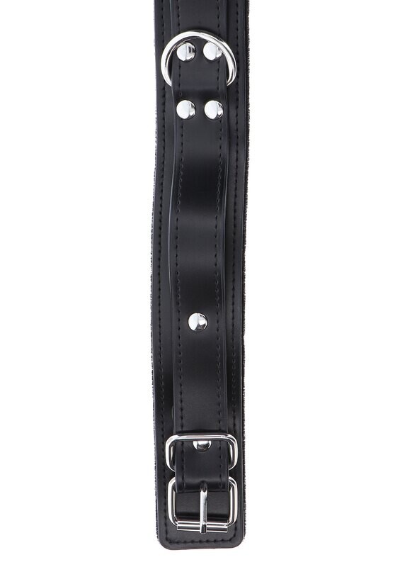 TABOOM Luxury Bondage Essentials - Brede Halsband met D-Ring