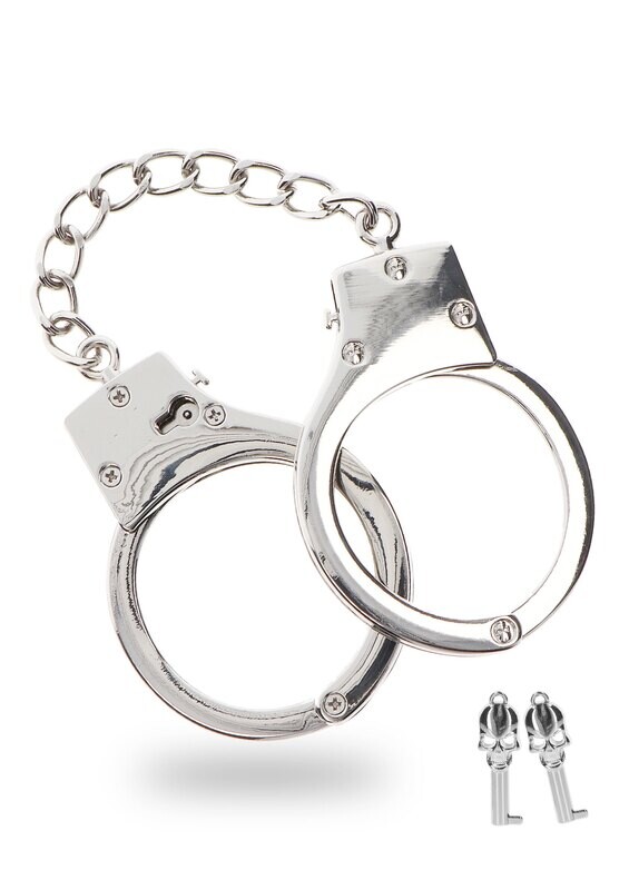 TABOOM Luxury Bondage Essentials - Zilveren Handboeien