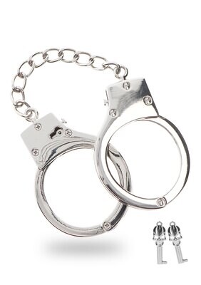 TABOOM Luxury Bondage Essentials - Zilveren Handboeien