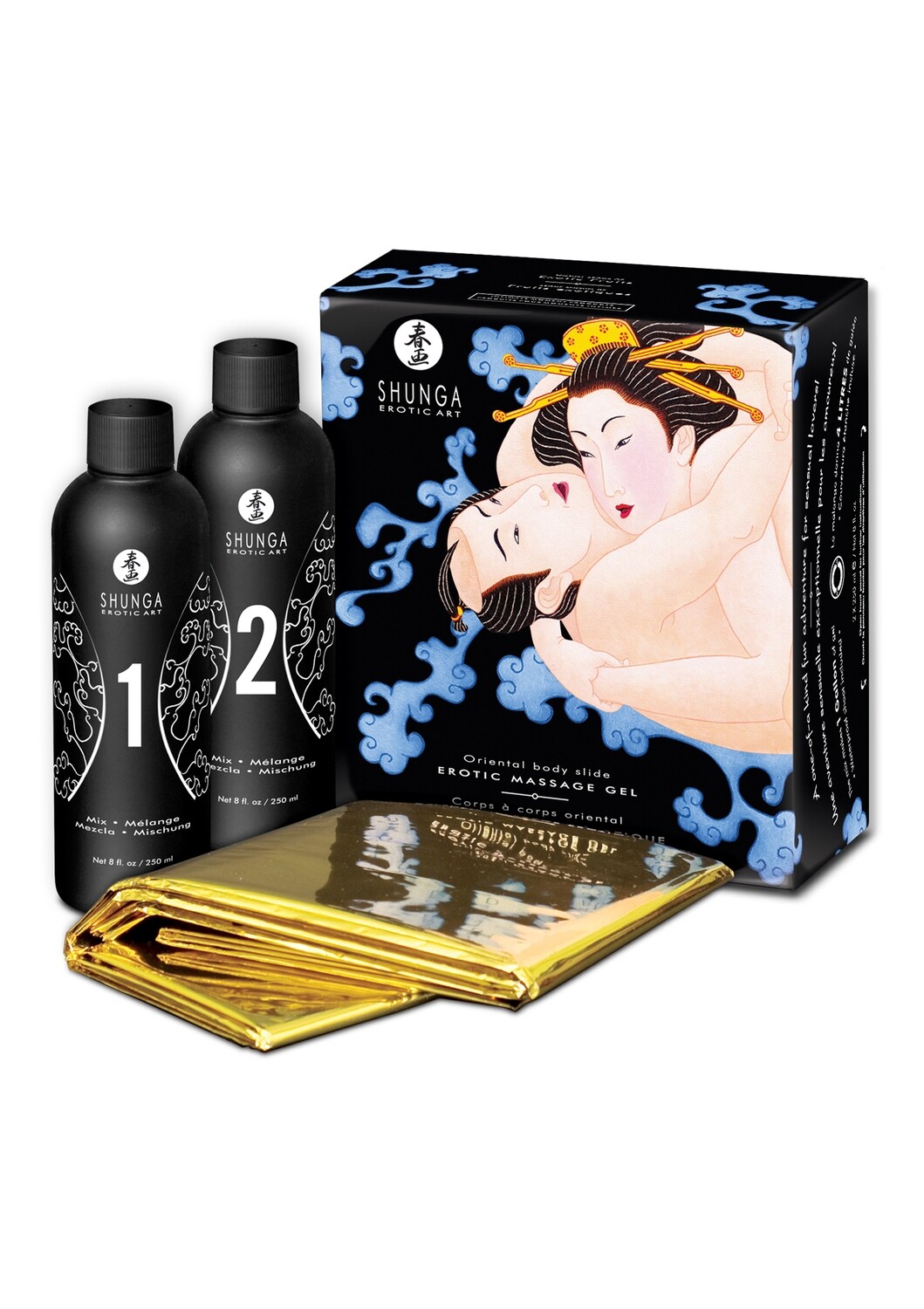 Shunga Body-To-Body Massagegel Set