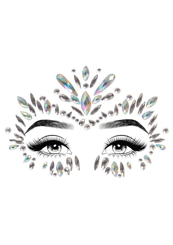 Leg Avenue - Iris Gezichtsjuwelen Stickers