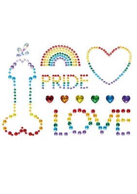Leg Avenue - Pride Lichaamsjuwelen Stickers