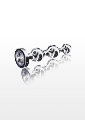 Anal Play Diamond Star Beads - Middel