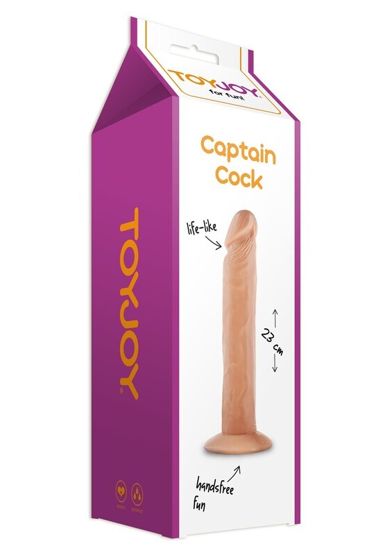 ToyJoy Dildo Captain Cock - 23 cm