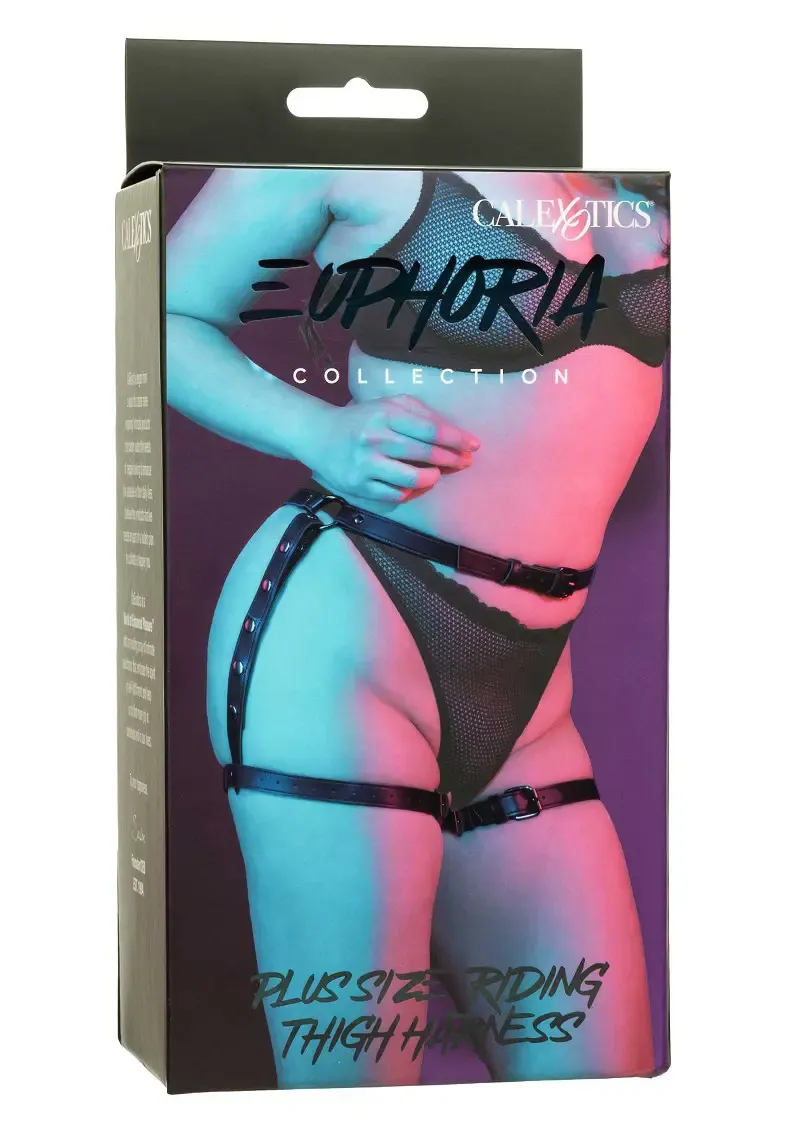 Euphoria Riding Heup en Been Harnas - Plus Size