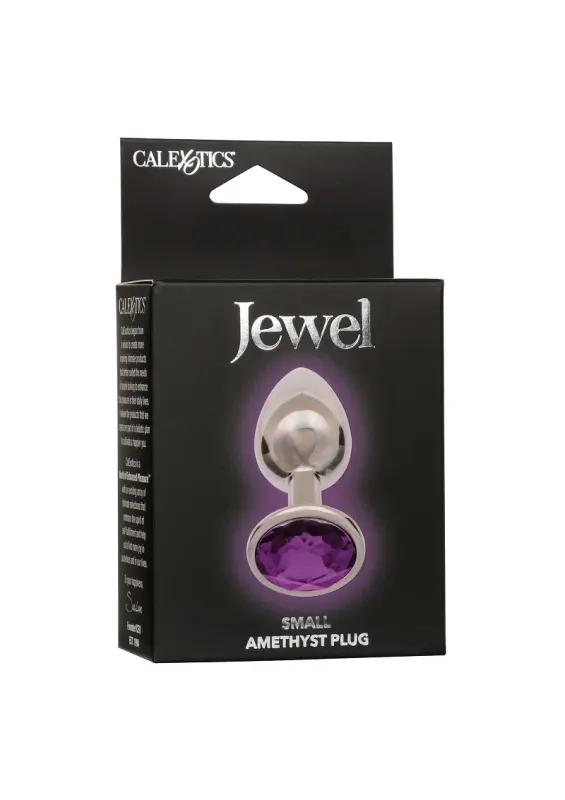 Jewel Amethyst Buttplug - Klein