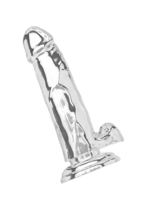 ToyJoy Get Real Dildo Diamond met Ballen - 18 cm
