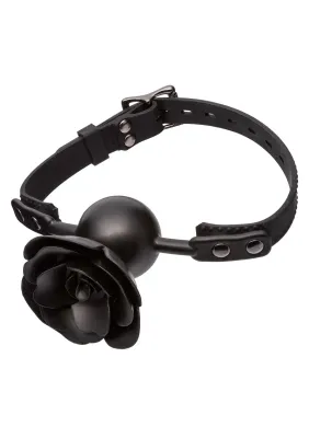 Forbidden Ball Gag met Verwijderbare Roos