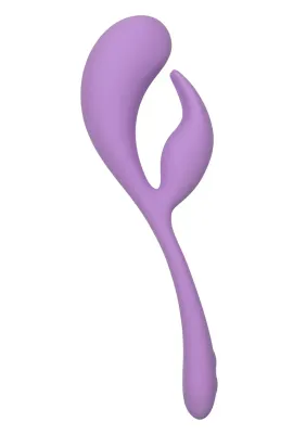 Elle Liquid Silicone Dual Flicker Vibrator