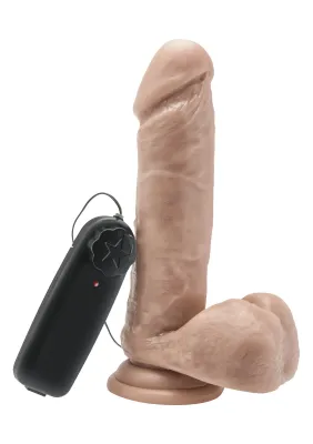 Get Real Vibrator met Ballen - 18 cm