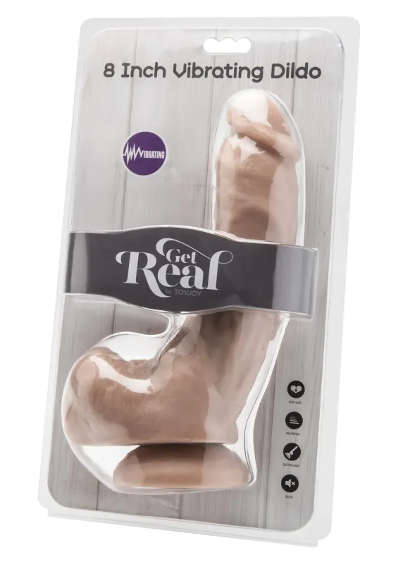 ToyJoy Get Real Vibrator met Ballen - 20 cm