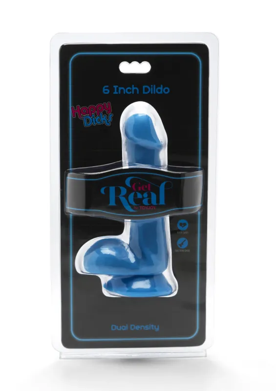 ToyJoy Get Real Dildo Happy Dicks met Ballen - 15 cm