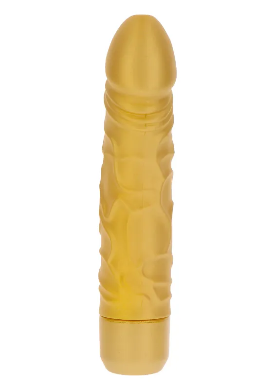 ToyJoy Get Real Vibrator Gold Dicker Original