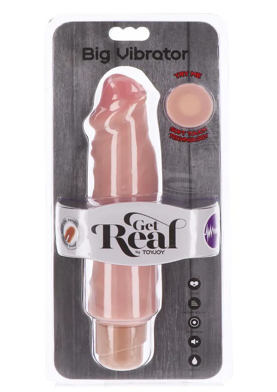 ToyJoy Get Real Vibrator Dual Density Big