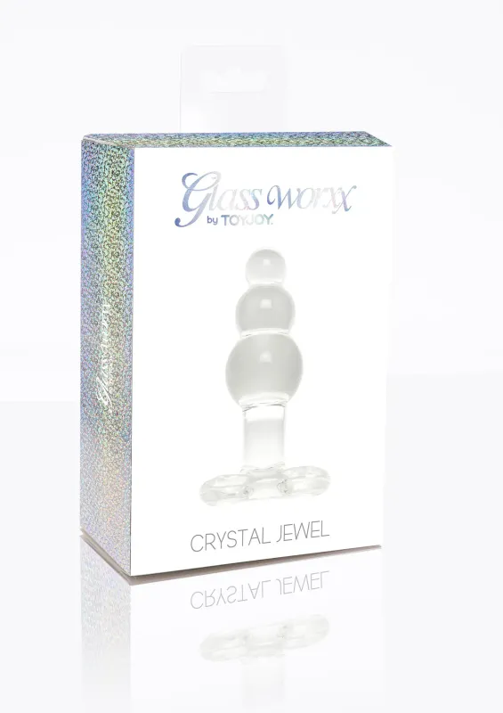 ToyJoy Glass Worxx Crystal Jewel - Buttplug