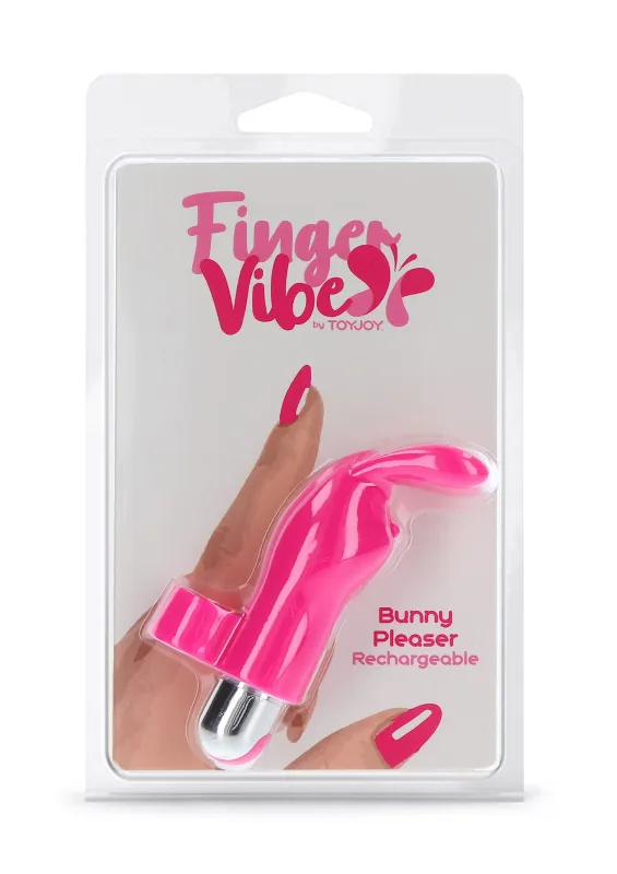 ToyJoy Finger Vibe Bunny Pleaser - Oplaadbaar