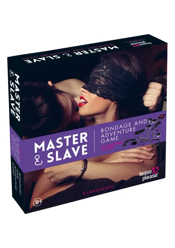 Tease & Please Master & Slave Bondage - Paars