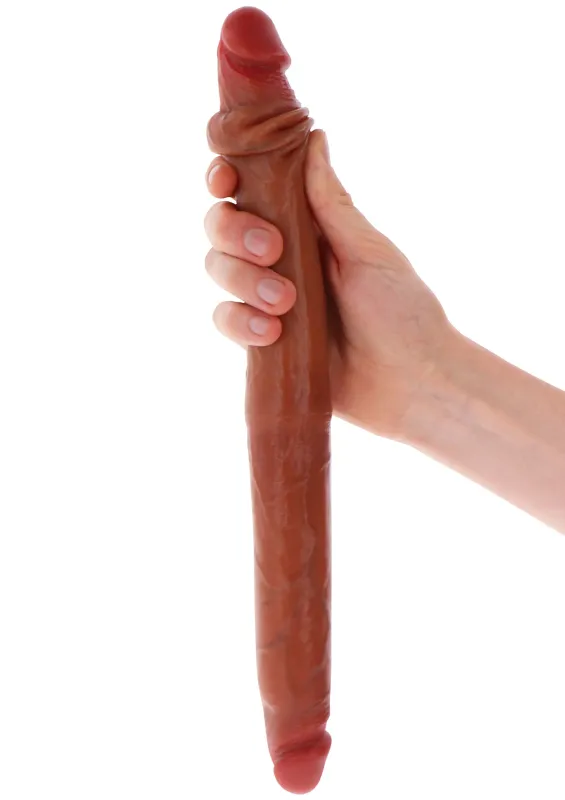 ToyJoy Get Real Dildo Dubbel Voorhuid - 40 cm