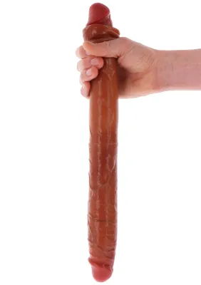 ToyJoy Get Real Dildo Dubbel Voorhuid - 46 cm