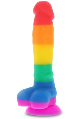 ToyJoy Dildo Regenboog Lover 18cm