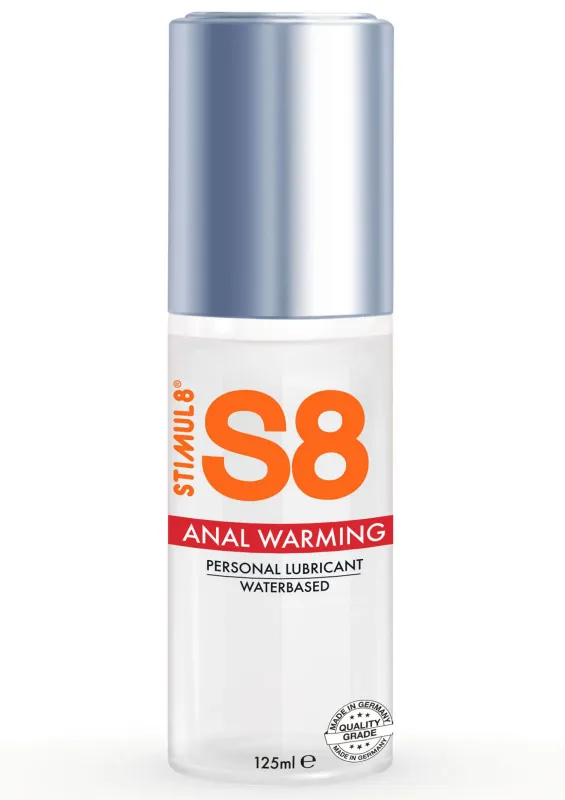 S8 Verwarmend Anaal Glijmiddel Waterbasis