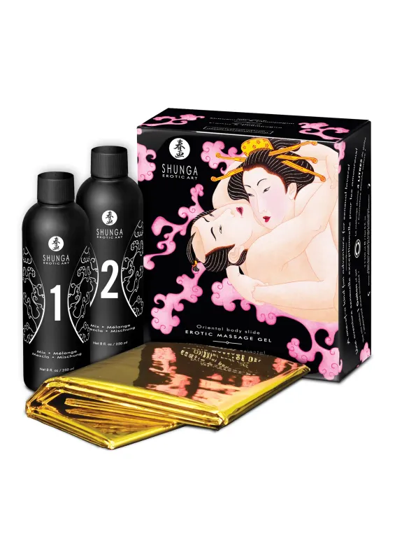 Shunga Body-To-Body Massagegel Set