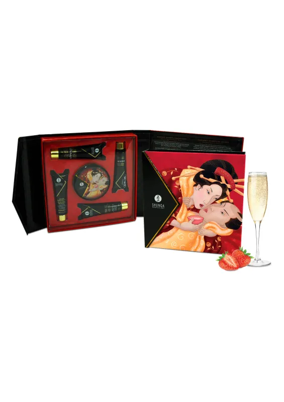 Shunga Geisha's Secrets Set - Aardbei