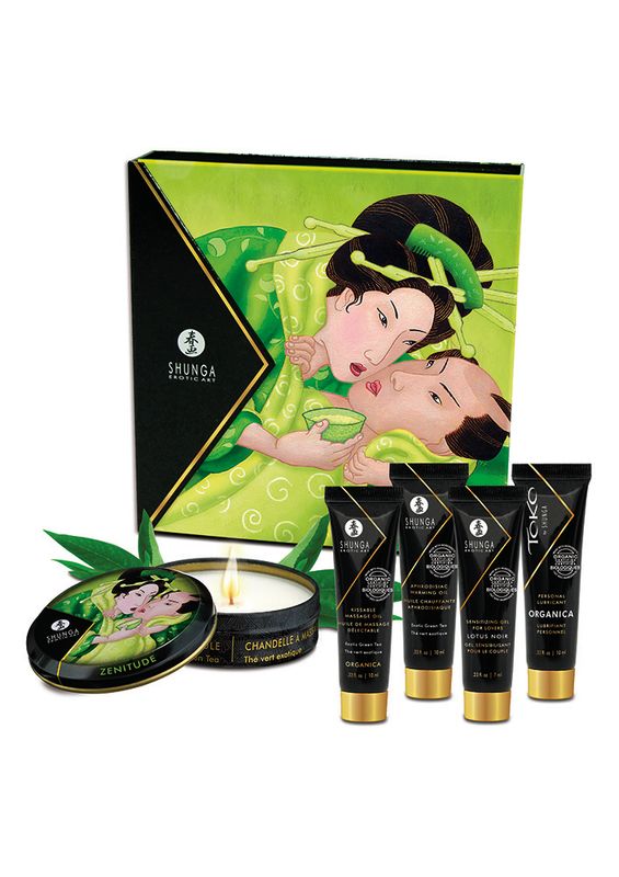 Shunga Geisha&#39;s Secrets Set - Groene Thee