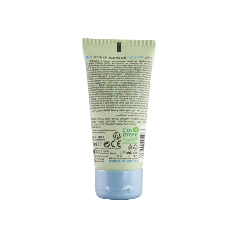 HOT BIO Sensitief Glijmiddel Waterbasis
