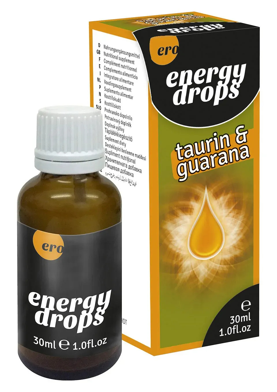 Ero Energy Taurin &amp; Guarana Lustopwekker Druppels